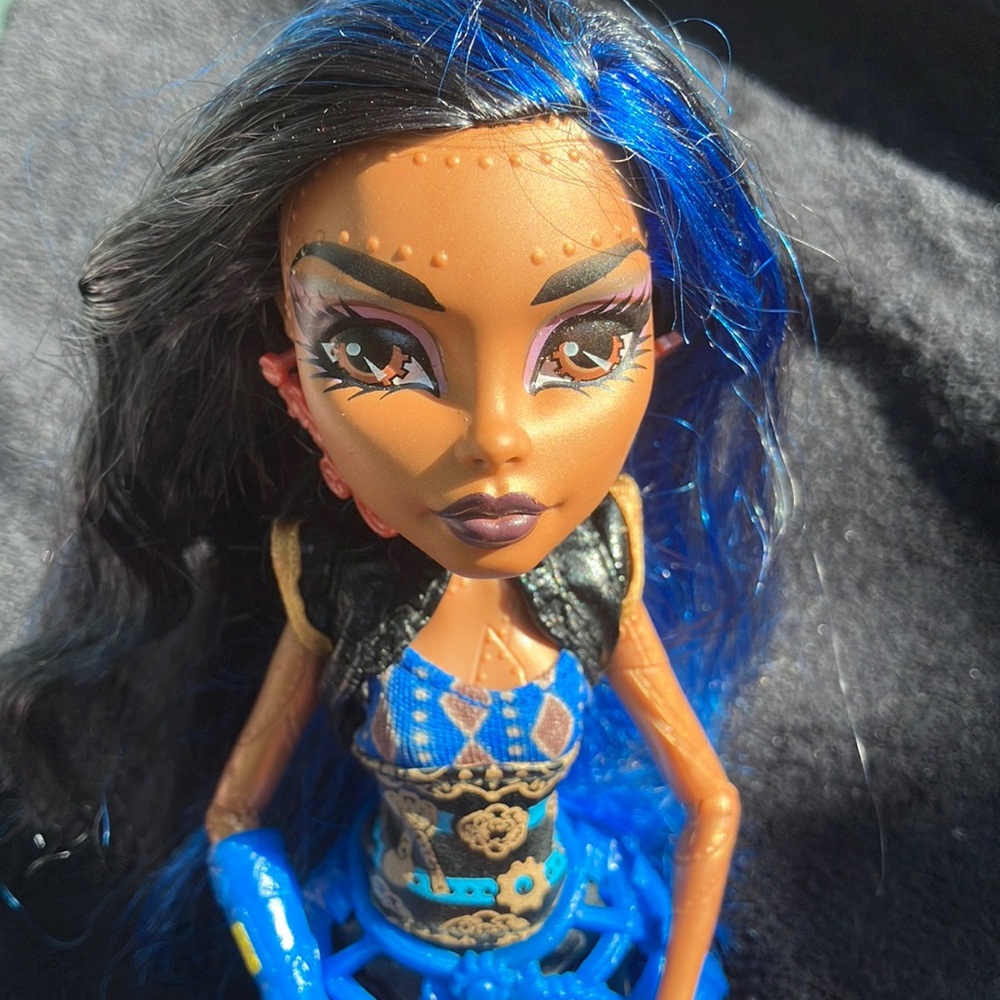 Monster High Doll with Blue and Black Outfit